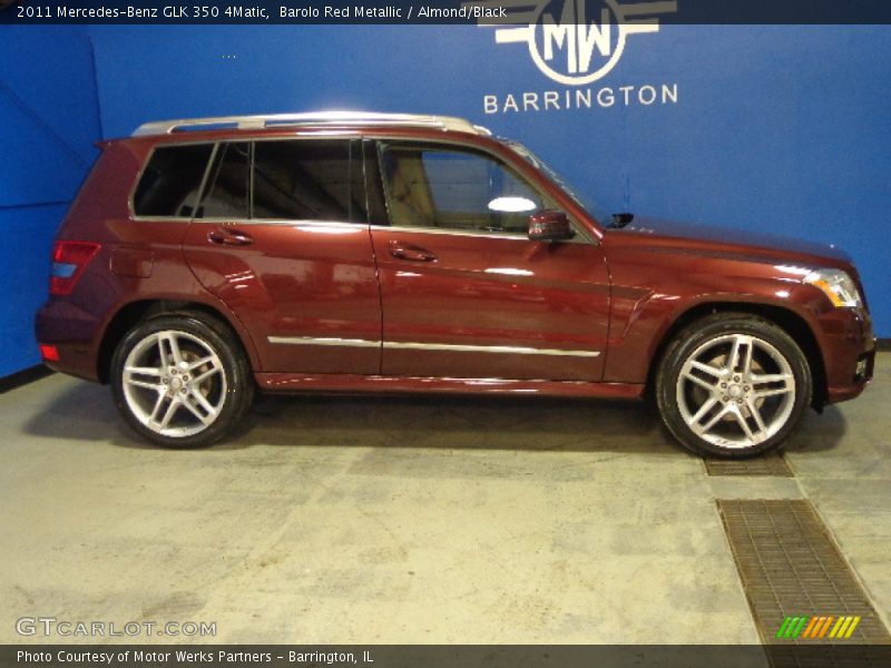 Barolo Red Metallic / Almond/Black 2011 Mercedes-Benz GLK 350 4Matic