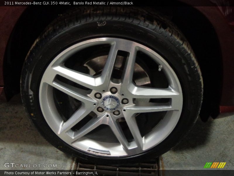 Barolo Red Metallic / Almond/Black 2011 Mercedes-Benz GLK 350 4Matic