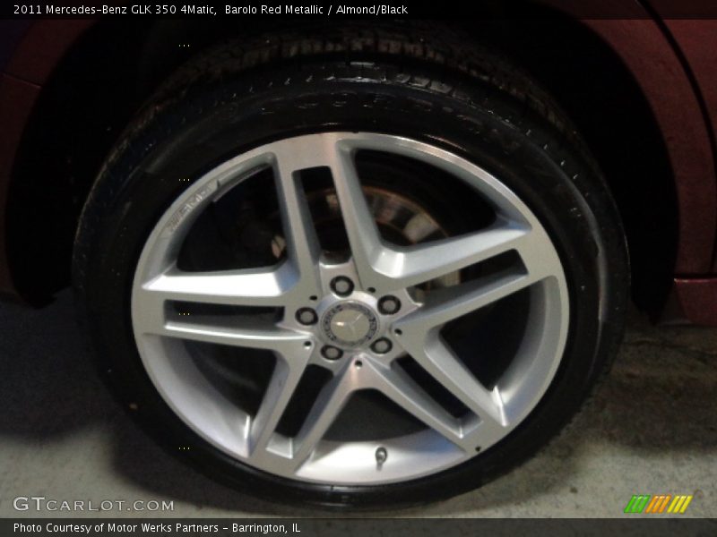 Barolo Red Metallic / Almond/Black 2011 Mercedes-Benz GLK 350 4Matic