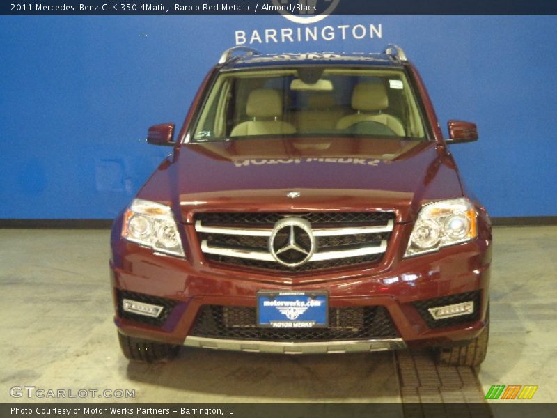 Barolo Red Metallic / Almond/Black 2011 Mercedes-Benz GLK 350 4Matic