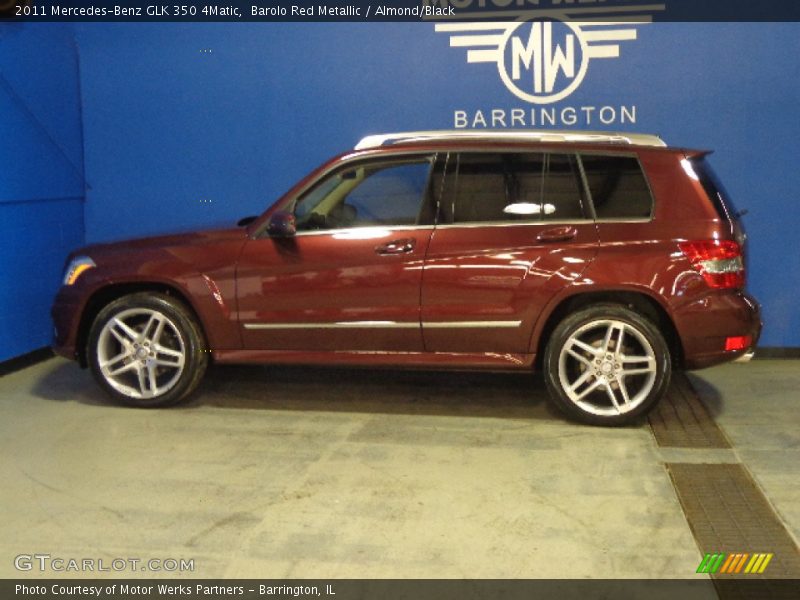 Barolo Red Metallic / Almond/Black 2011 Mercedes-Benz GLK 350 4Matic