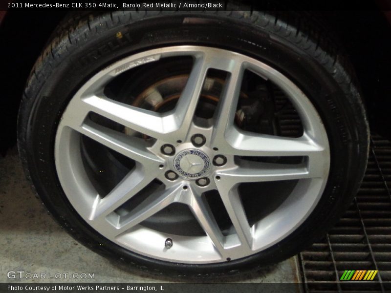 Barolo Red Metallic / Almond/Black 2011 Mercedes-Benz GLK 350 4Matic