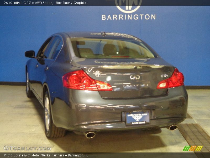 Blue Slate / Graphite 2010 Infiniti G 37 x AWD Sedan