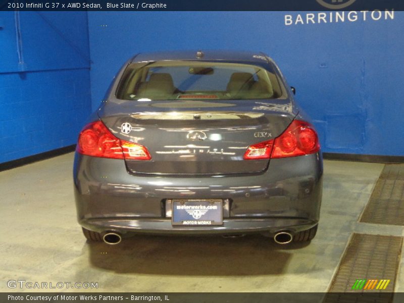 Blue Slate / Graphite 2010 Infiniti G 37 x AWD Sedan