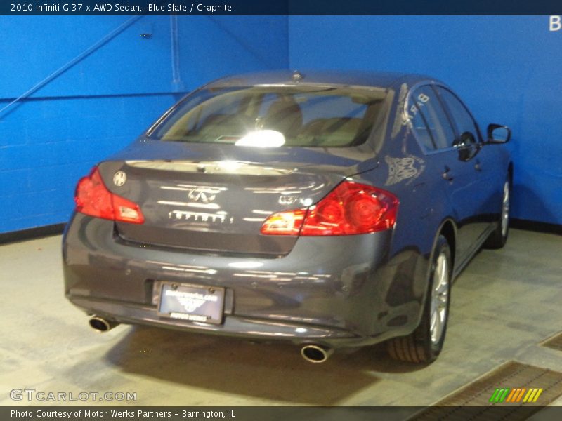 Blue Slate / Graphite 2010 Infiniti G 37 x AWD Sedan