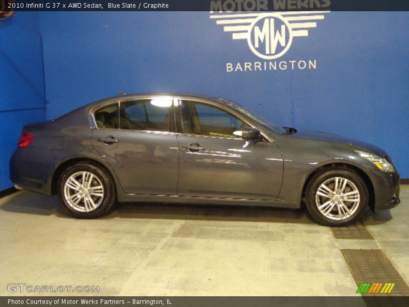 Blue Slate / Graphite 2010 Infiniti G 37 x AWD Sedan