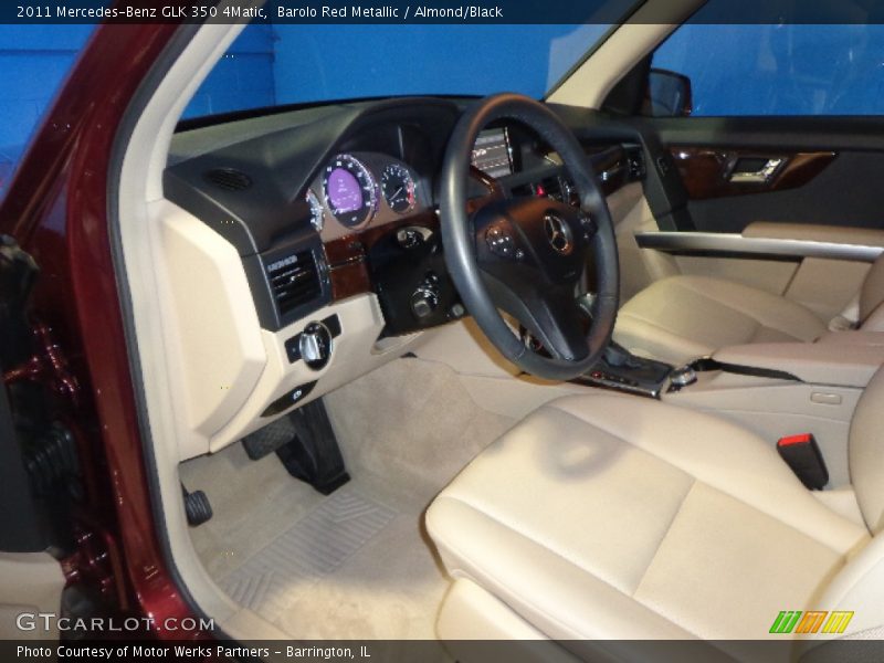 Barolo Red Metallic / Almond/Black 2011 Mercedes-Benz GLK 350 4Matic