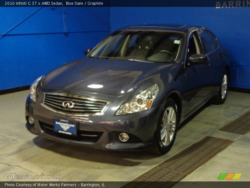 Blue Slate / Graphite 2010 Infiniti G 37 x AWD Sedan