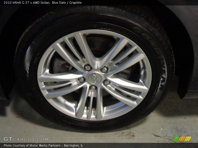 Blue Slate / Graphite 2010 Infiniti G 37 x AWD Sedan