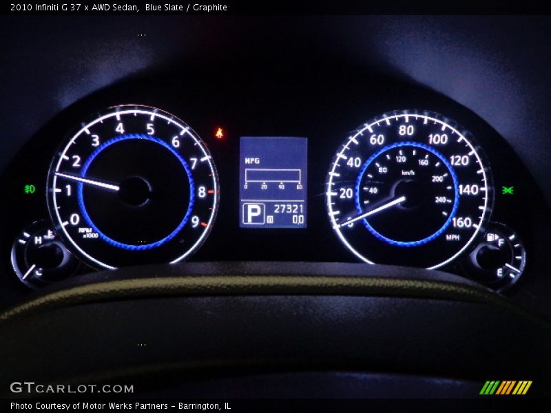 Blue Slate / Graphite 2010 Infiniti G 37 x AWD Sedan