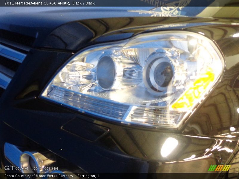 Black / Black 2011 Mercedes-Benz GL 450 4Matic