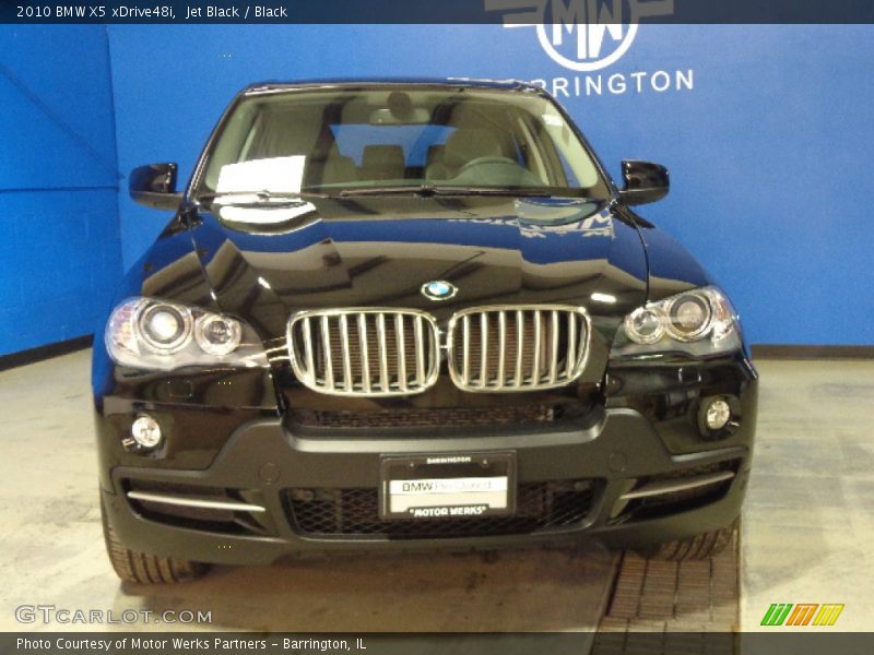 Jet Black / Black 2010 BMW X5 xDrive48i