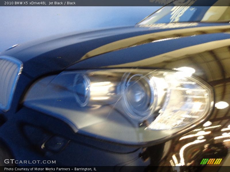 Jet Black / Black 2010 BMW X5 xDrive48i