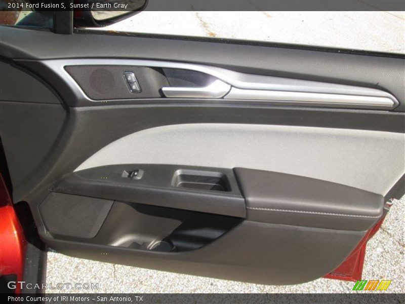 Sunset / Earth Gray 2014 Ford Fusion S
