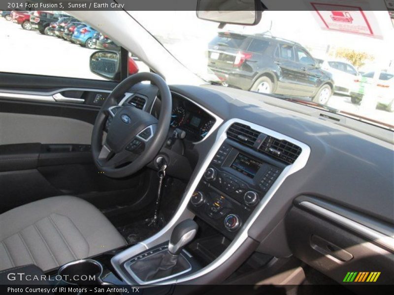 Sunset / Earth Gray 2014 Ford Fusion S