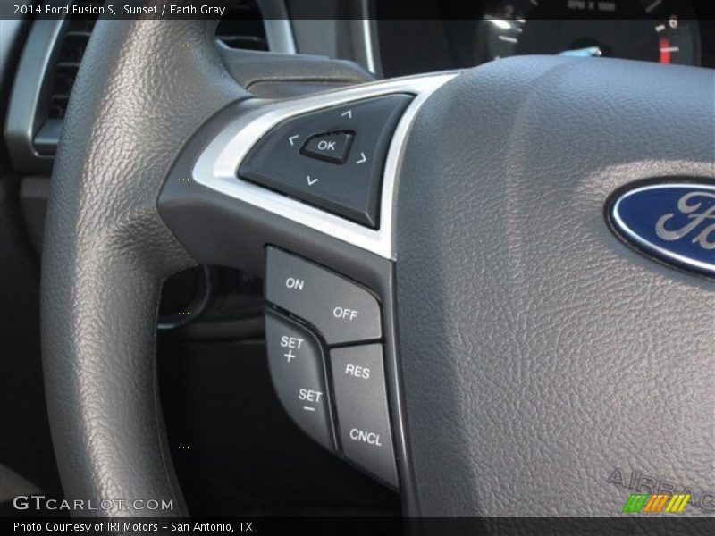 Sunset / Earth Gray 2014 Ford Fusion S