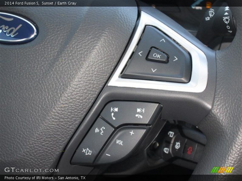 Sunset / Earth Gray 2014 Ford Fusion S