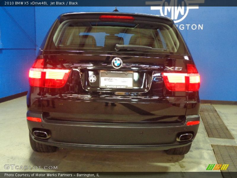 Jet Black / Black 2010 BMW X5 xDrive48i