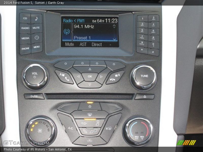 Sunset / Earth Gray 2014 Ford Fusion S
