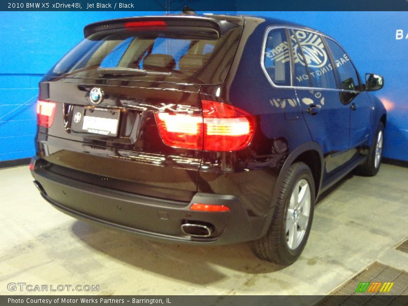Jet Black / Black 2010 BMW X5 xDrive48i