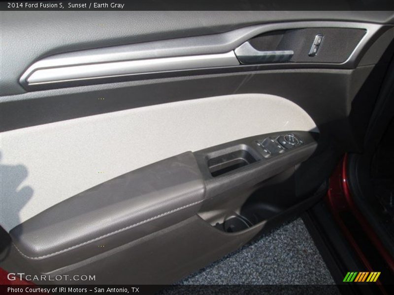 Sunset / Earth Gray 2014 Ford Fusion S