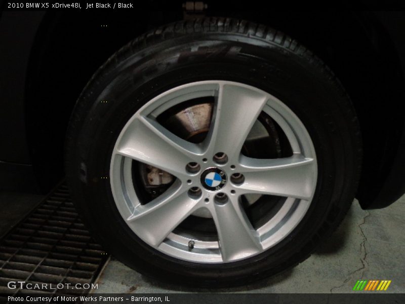 Jet Black / Black 2010 BMW X5 xDrive48i