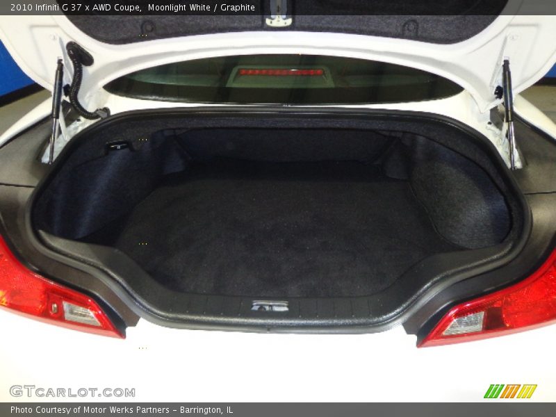 Moonlight White / Graphite 2010 Infiniti G 37 x AWD Coupe