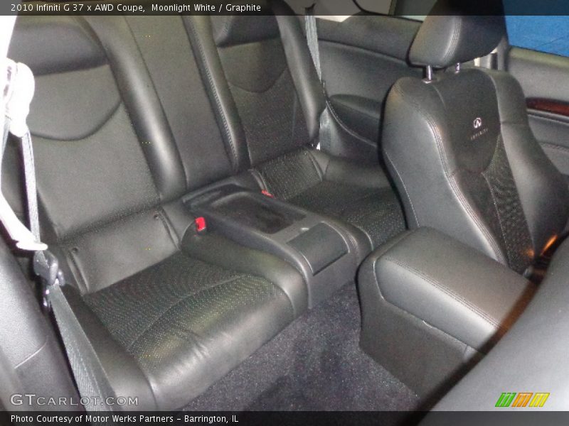 Moonlight White / Graphite 2010 Infiniti G 37 x AWD Coupe