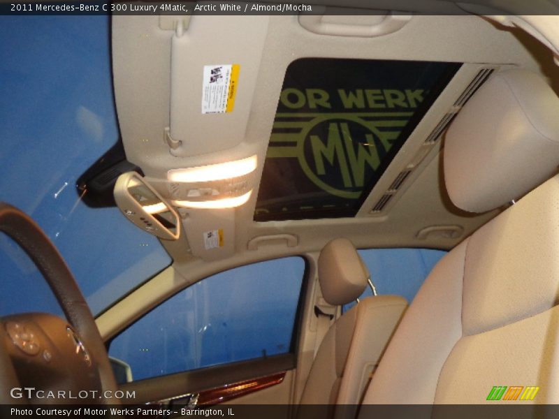 Arctic White / Almond/Mocha 2011 Mercedes-Benz C 300 Luxury 4Matic
