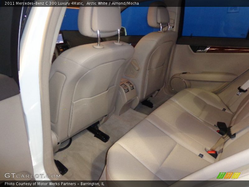 Arctic White / Almond/Mocha 2011 Mercedes-Benz C 300 Luxury 4Matic