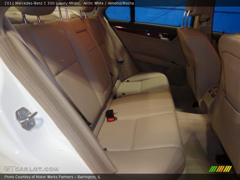 Arctic White / Almond/Mocha 2011 Mercedes-Benz C 300 Luxury 4Matic