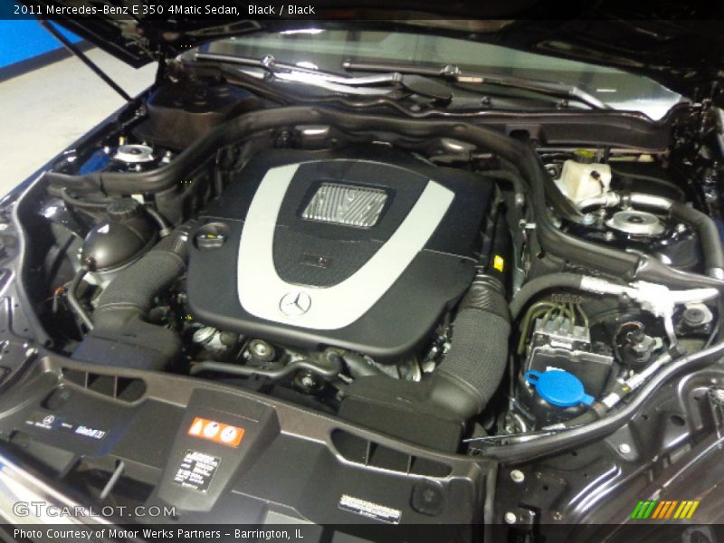 Black / Black 2011 Mercedes-Benz E 350 4Matic Sedan