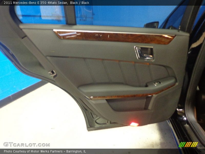 Black / Black 2011 Mercedes-Benz E 350 4Matic Sedan