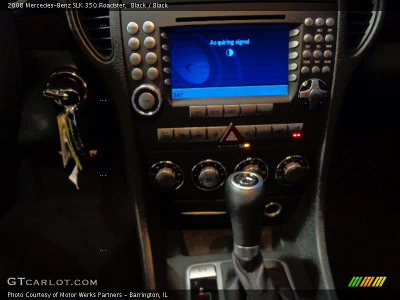 Black / Black 2008 Mercedes-Benz SLK 350 Roadster