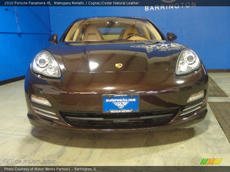 Mahogany Metallic / Cognac/Cedar Natural Leather 2010 Porsche Panamera 4S