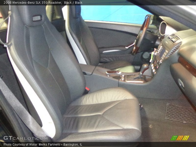 Black / Black 2008 Mercedes-Benz SLK 350 Roadster
