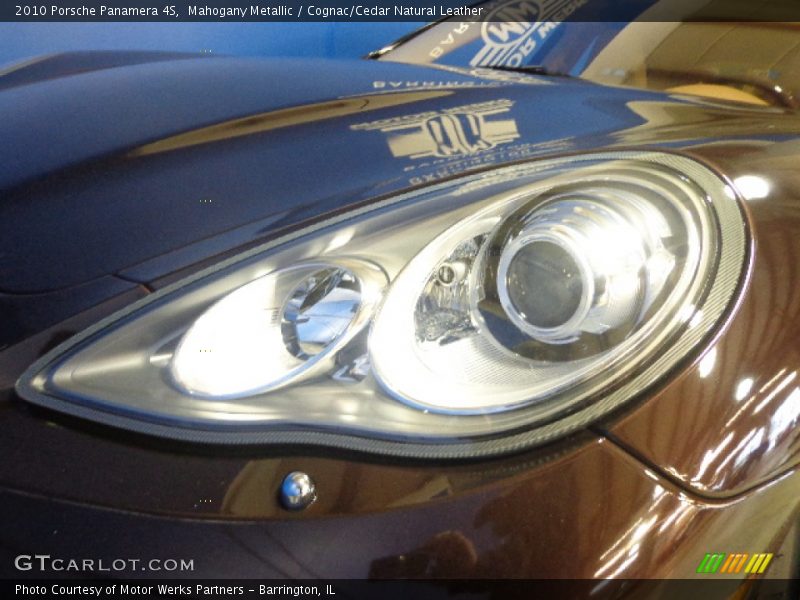 Mahogany Metallic / Cognac/Cedar Natural Leather 2010 Porsche Panamera 4S