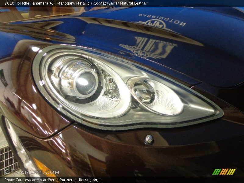 Mahogany Metallic / Cognac/Cedar Natural Leather 2010 Porsche Panamera 4S