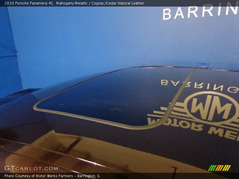 Mahogany Metallic / Cognac/Cedar Natural Leather 2010 Porsche Panamera 4S