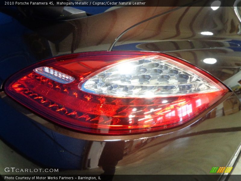 Mahogany Metallic / Cognac/Cedar Natural Leather 2010 Porsche Panamera 4S