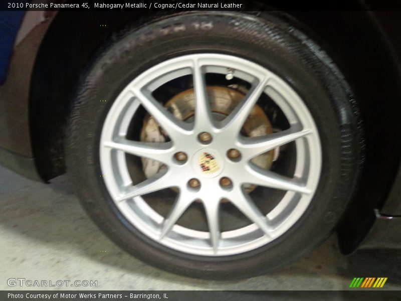 Mahogany Metallic / Cognac/Cedar Natural Leather 2010 Porsche Panamera 4S