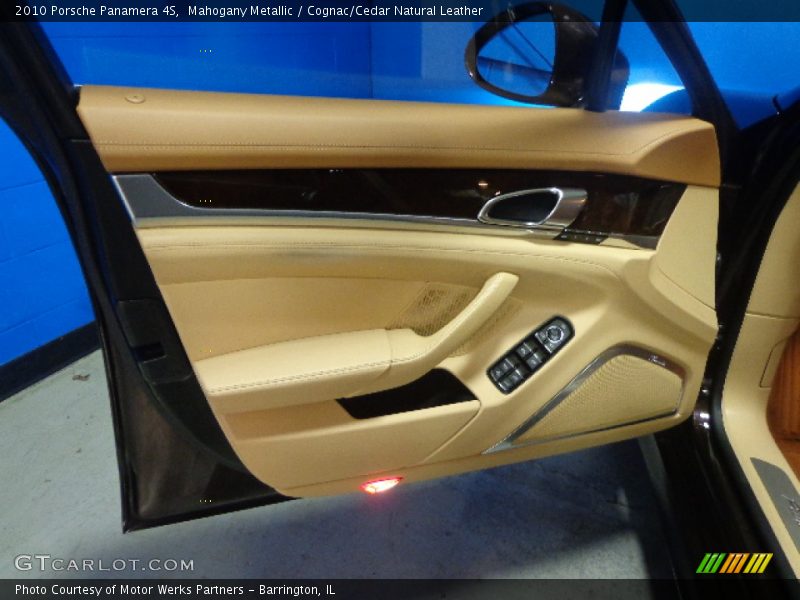 Mahogany Metallic / Cognac/Cedar Natural Leather 2010 Porsche Panamera 4S