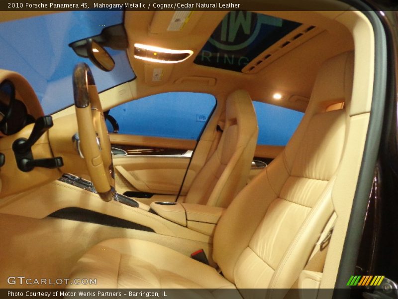 Mahogany Metallic / Cognac/Cedar Natural Leather 2010 Porsche Panamera 4S