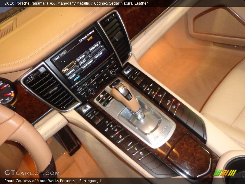 Mahogany Metallic / Cognac/Cedar Natural Leather 2010 Porsche Panamera 4S
