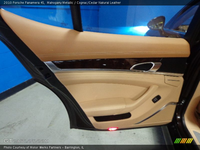 Mahogany Metallic / Cognac/Cedar Natural Leather 2010 Porsche Panamera 4S