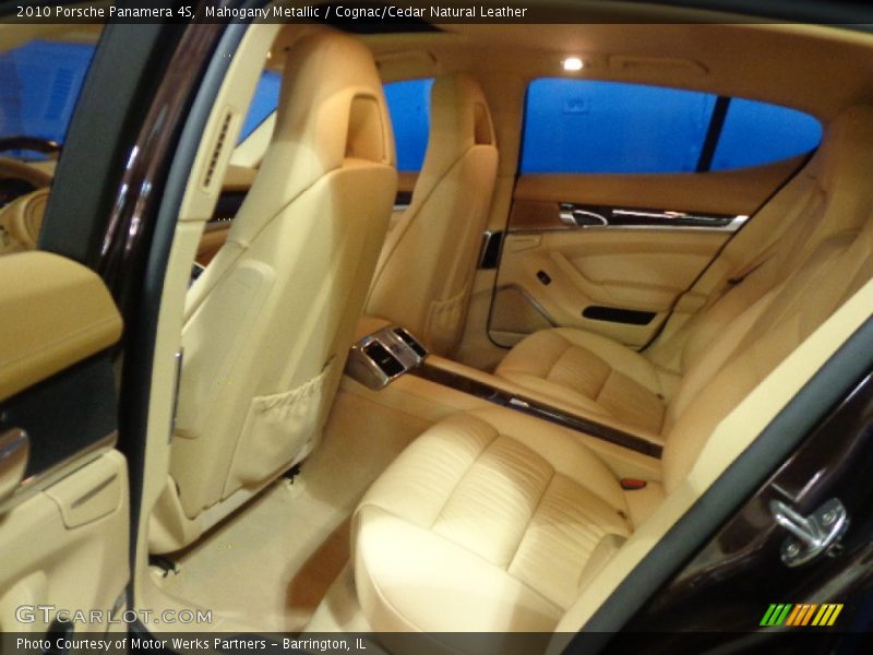 Mahogany Metallic / Cognac/Cedar Natural Leather 2010 Porsche Panamera 4S