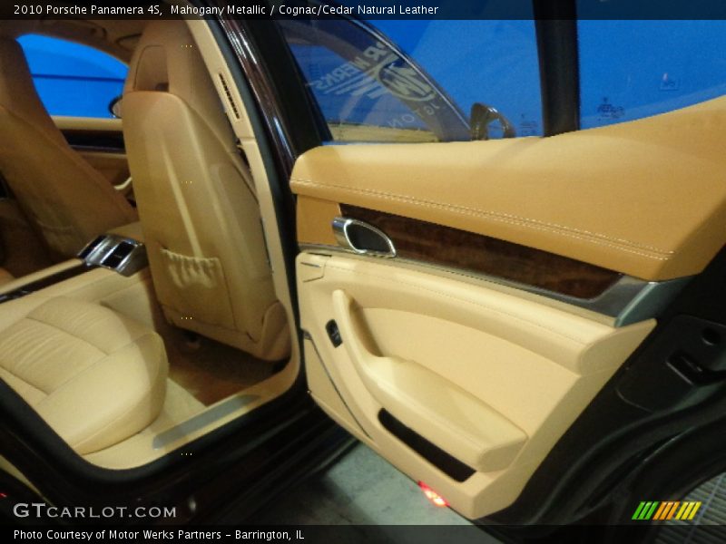 Mahogany Metallic / Cognac/Cedar Natural Leather 2010 Porsche Panamera 4S