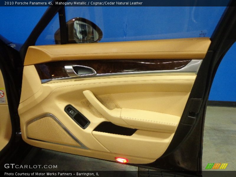 Mahogany Metallic / Cognac/Cedar Natural Leather 2010 Porsche Panamera 4S