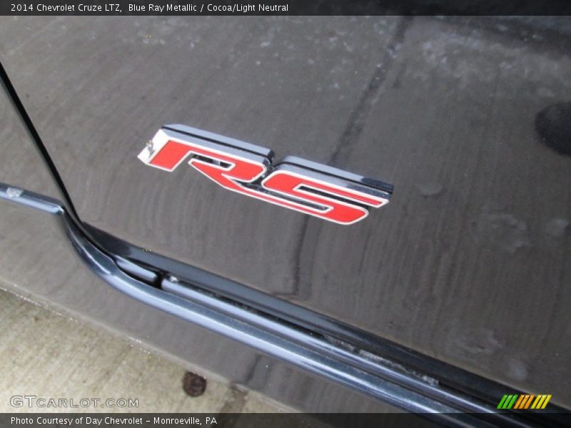 Blue Ray Metallic / Cocoa/Light Neutral 2014 Chevrolet Cruze LTZ