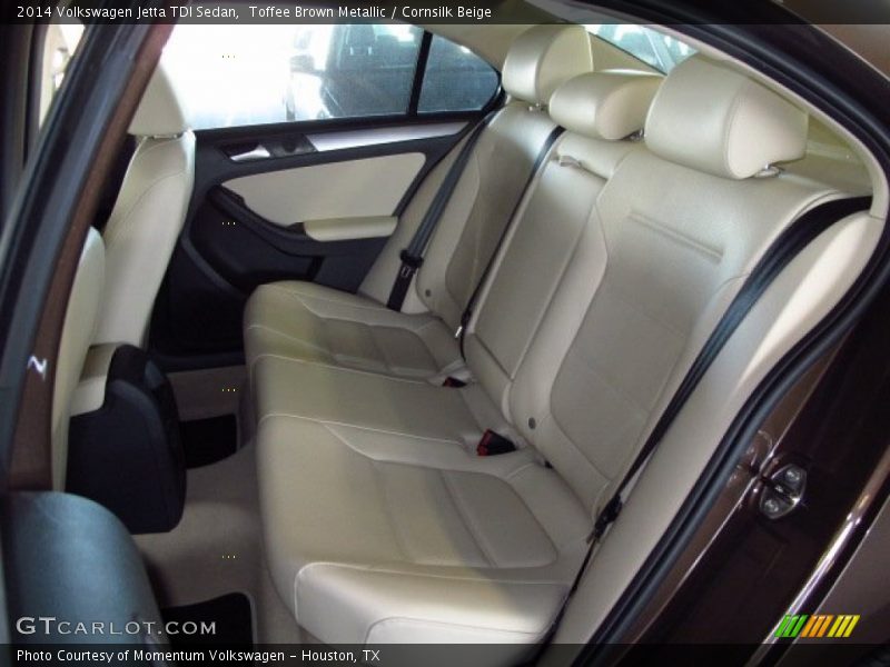 Toffee Brown Metallic / Cornsilk Beige 2014 Volkswagen Jetta TDI Sedan